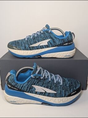 Altra Paradigm 4.0 Women's 9.5 Blue Knit Running Shoes